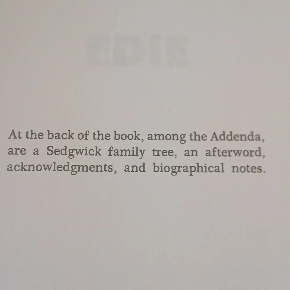 Edie: American Girl Paperback –1982 English edition  by Jean Stein/ George P